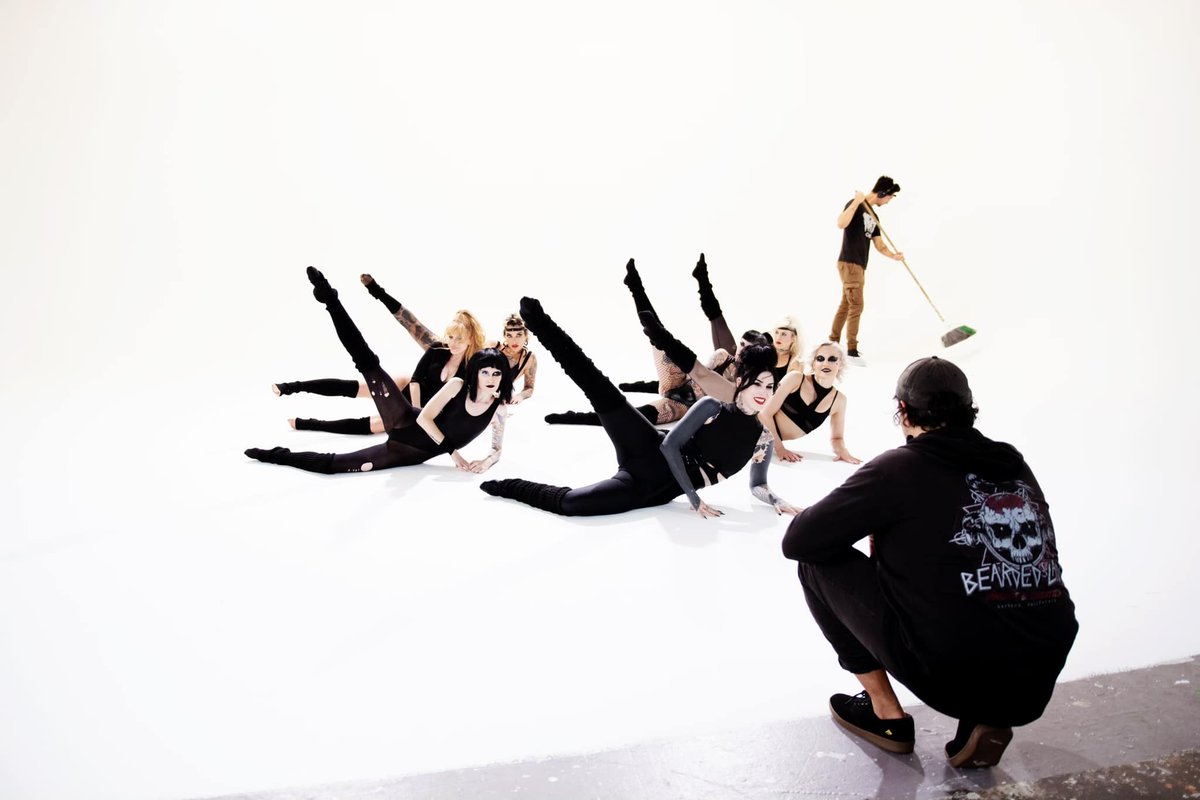 BTS Directing a few new projects for Kat Von D. A wild 3 days of spooky chaos, a hurricane, an earthquake and some really amazing footage/performances! Can’t wait to share all the hard work we all put in the past few days!