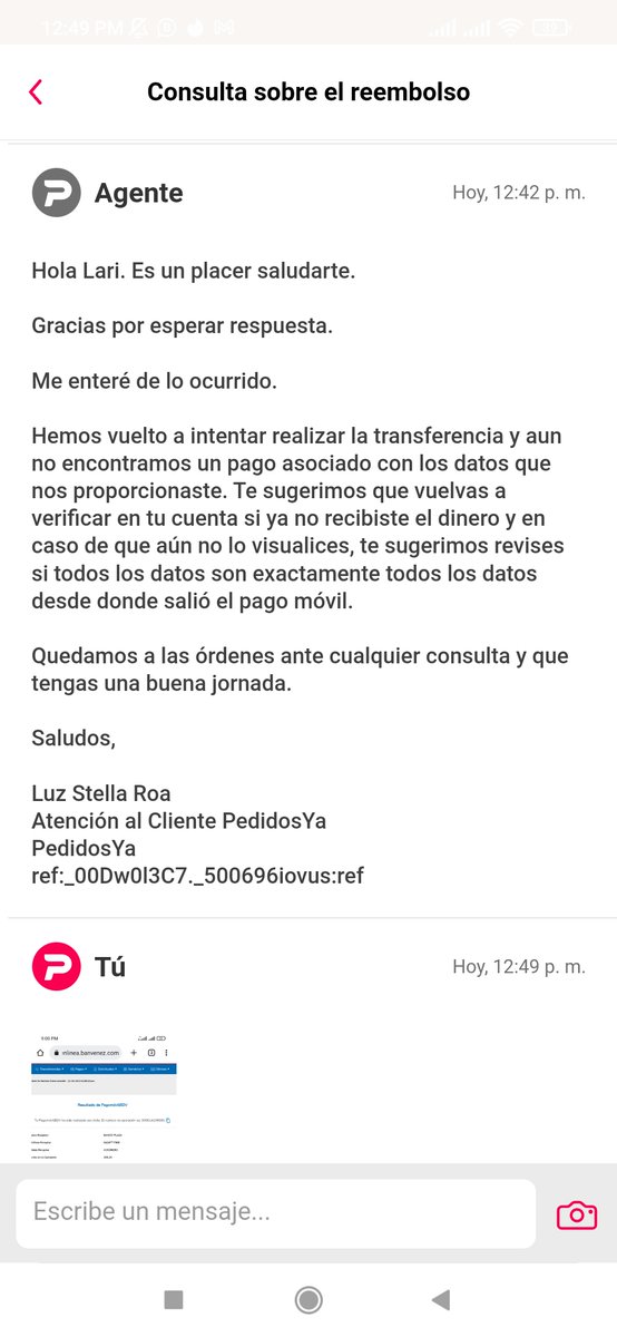 Lari__Ferrer's tweet photo. @alien_salvatore @pedidosya Bueno ahora te dirán esto para robar. @pedidosya esto es una burla https://t.co/RiqUnYd73I