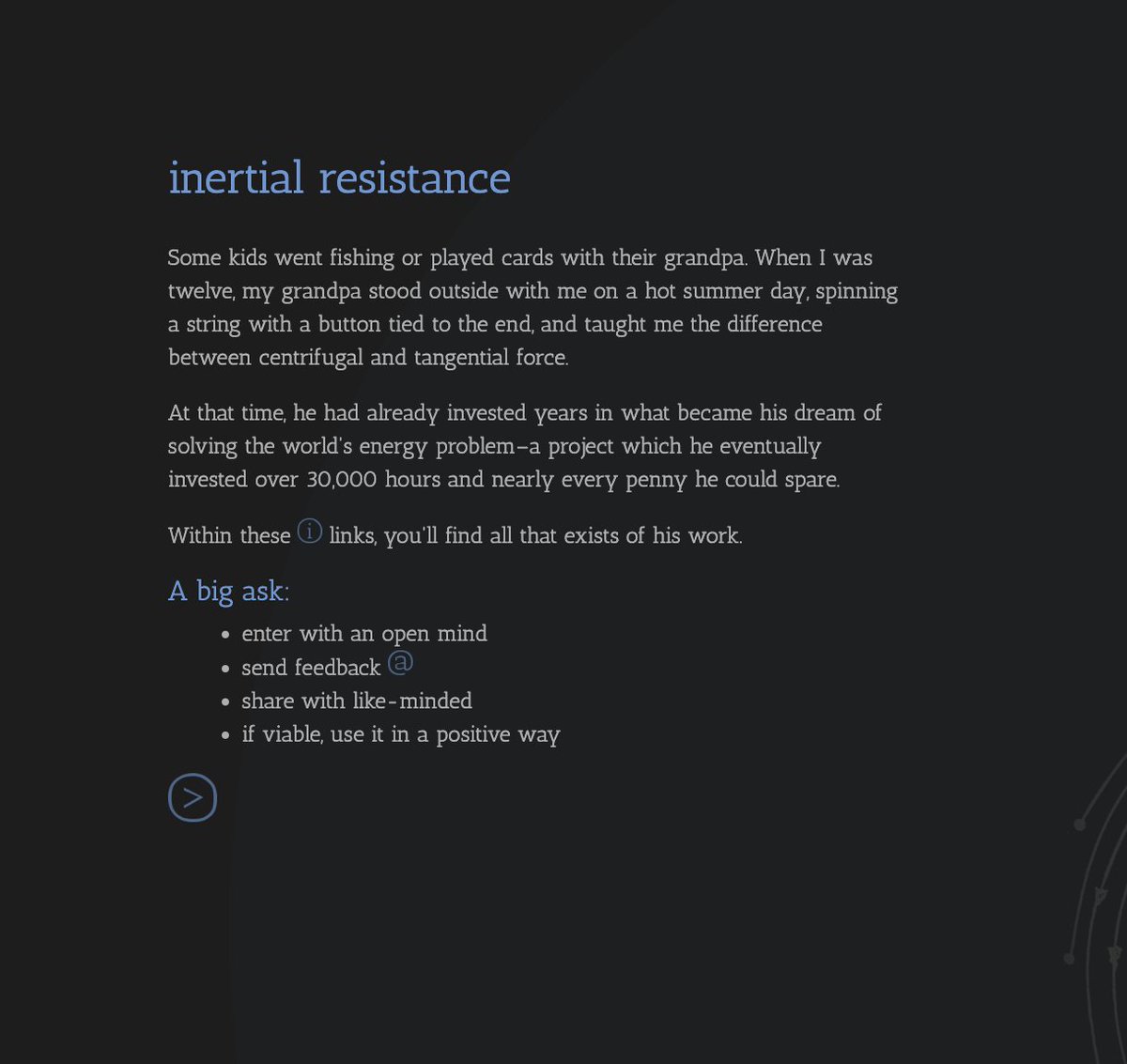 Learn about the enormous potential for the Inertial-Pneumatic Electric Power Concept at inertialresistance.com.  #CleanEnergy #savetheplanet