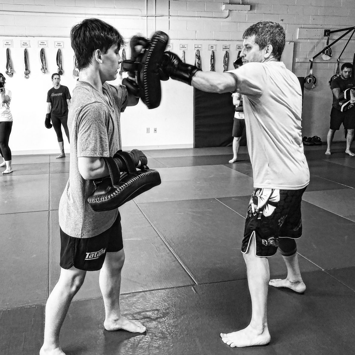ParamountBJJ's tweet photo. Coach Pete with son Joaquin @paramountbjj #downingtown #downingtownpa #chestercountypa https://t.co/tl3q3sXLC9