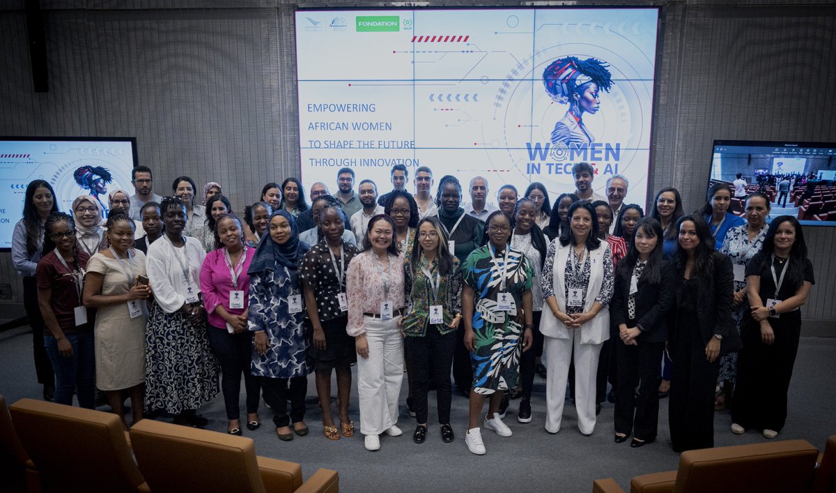 AmalElfallah's tweet photo. 🎉 Celebrating the Grand Opening of the African Women in Tech &amp; AI Program!

What a momentous day it was! On August 22nd, we had the privilege of inaugurating the African Women in Tech &amp; AI Program with an awe-inspiring Opening Day event.
@UM6P_officiel @ocpgroup #AWITAI https://t.co/xIJXb2kivf