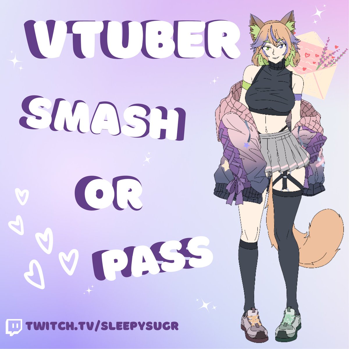 ❗CALLING ALL VTUBERS❗

Drop your (sfw) PNGS!!! I'll be doing 'Smash or Pass' on stream- Friday, Aug. 25th!!

Requirements:
-Must 18+
-ONLY sfw pngs!!

❤️ + 🔄 appreciated~! ( • ̀ω•́ )✧

#VTubers #VTubersEN #VtuberUprisings  #VTuberSmashOrPass #VTuberSupport #smallstreamers