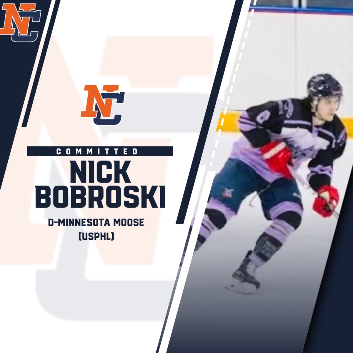 Welcome to LumberJack Hockey, Nick! #NorthlandCollege