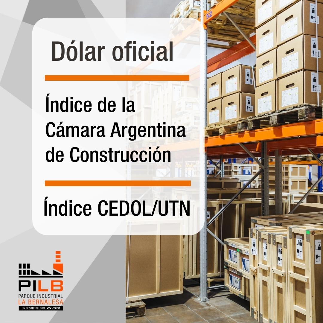 PILaBernalesa's tweet photo. El dólar oficial llegó a mitad de año con incremento de 83 % interanual; el índice de la Cámara Argentina de Construcción tuvo un resultado de 115,1 % y el índice CEDOL/UTN, se incrementó 122,5 % al cierre de junio.
Fuente: Informe de Logística de Cushman &amp; Wakefield https://t.co/IDkXdLETgU