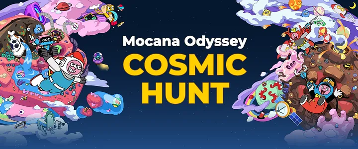 jyp_nft's tweet photo. Cosmic Hunt by @MocaverseNFT is set to revolutionize meta-social, co-op, and strategy in the Web3 space.

And this is just the beginning 🧵👇 https://t.co/l7qHlrJA9J
