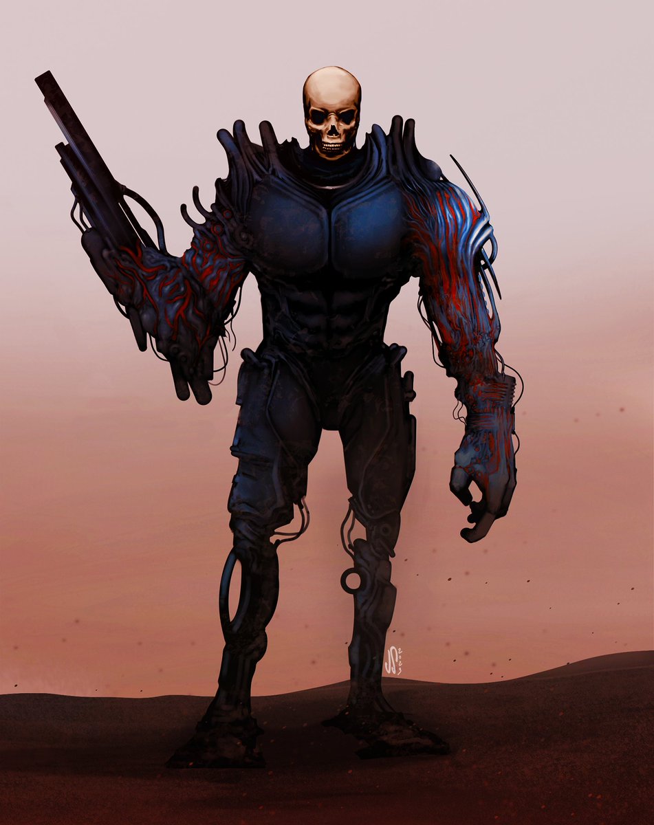 JimPoopoo's tweet photo. Chara design 

Doom Seeker

 #personalwork 
#digitalart #digitalpainting  #Photoshop  #ArtistOnTwitter  #characterdesign  #illustration https://t.co/21N4icqMJR