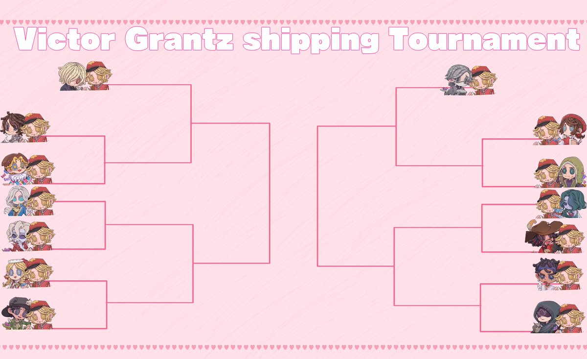 WhereIsGrantz's tweet photo. 💌Victor Grantz should (not) be in a shipping tournament!💌

First of all, sorry for not being active here.. orz
So, lately I saw a lot of these shipping memes(? can I call it that??) going around, so I thought I might as well host one for our boy Victor!
(cont.) https://t.co/1wsAGFp1ZD