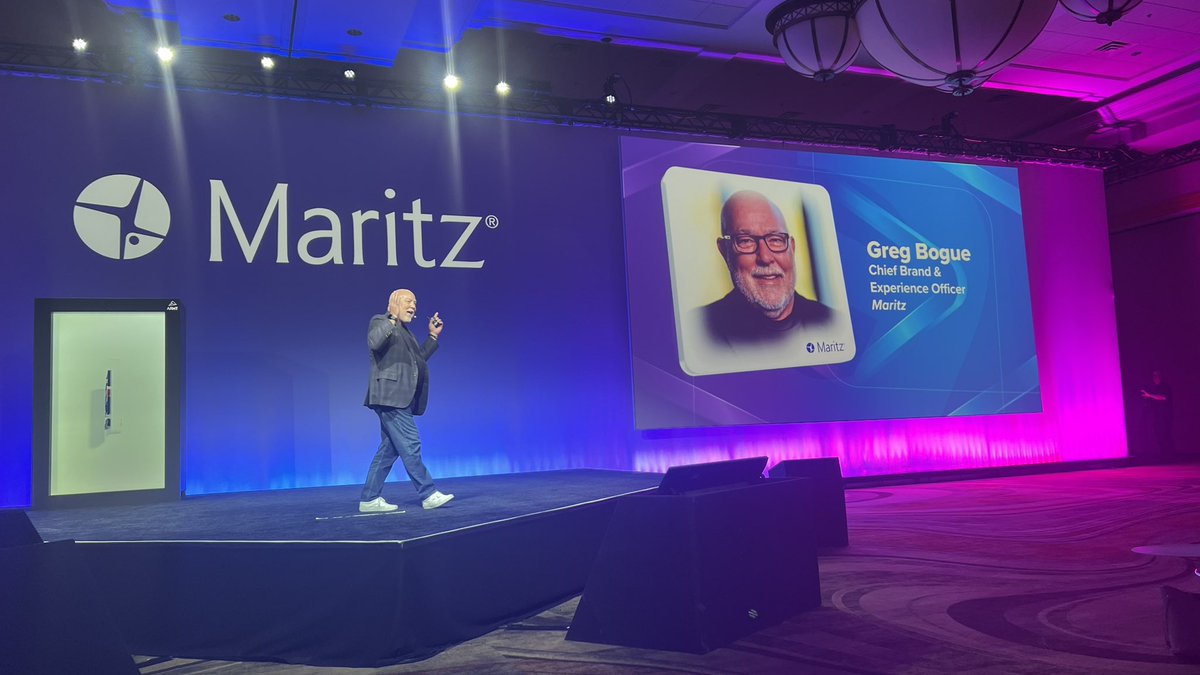 echaillo's tweet photo. Great #MaritzActivate Launch event yesterday . “We move people from where they are to where they could be” @Maritz’ President & CEO @dpeckinpaugh https://t.co/UPM6hNXLZV