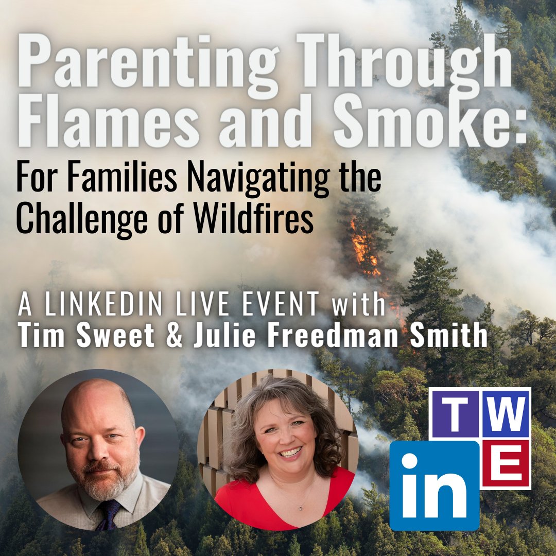 ON WILD STRESS: For those with kids - there are questions and worries. #bcwildfires #kamloops #kelowna #NWT #leadership #worklifebalance #crisis 

JOIN US ON LINKEDIN at 11:30 Pacific - 12:30 Mountain
linkedin.com/events/parenti…