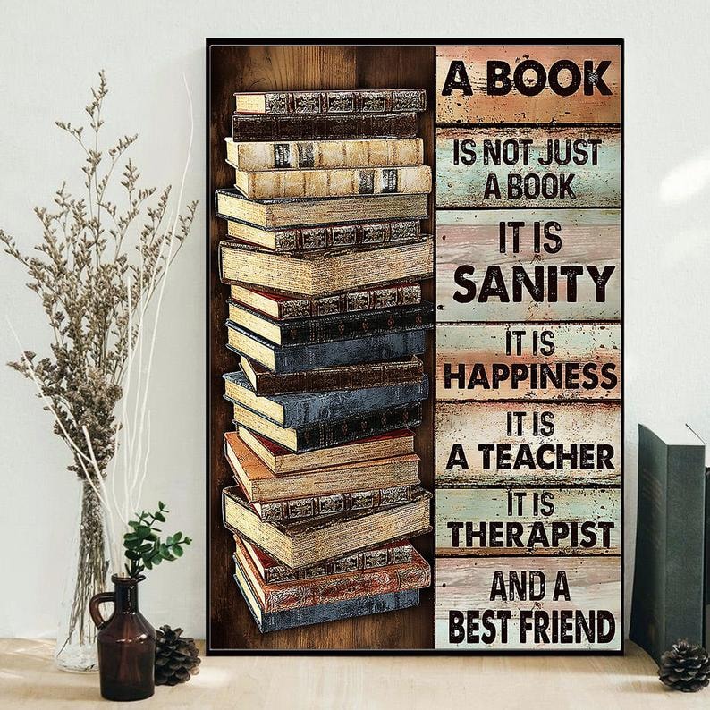 A Book - A Best Friend. miahdogtags.com/collection/boo… #reading #books