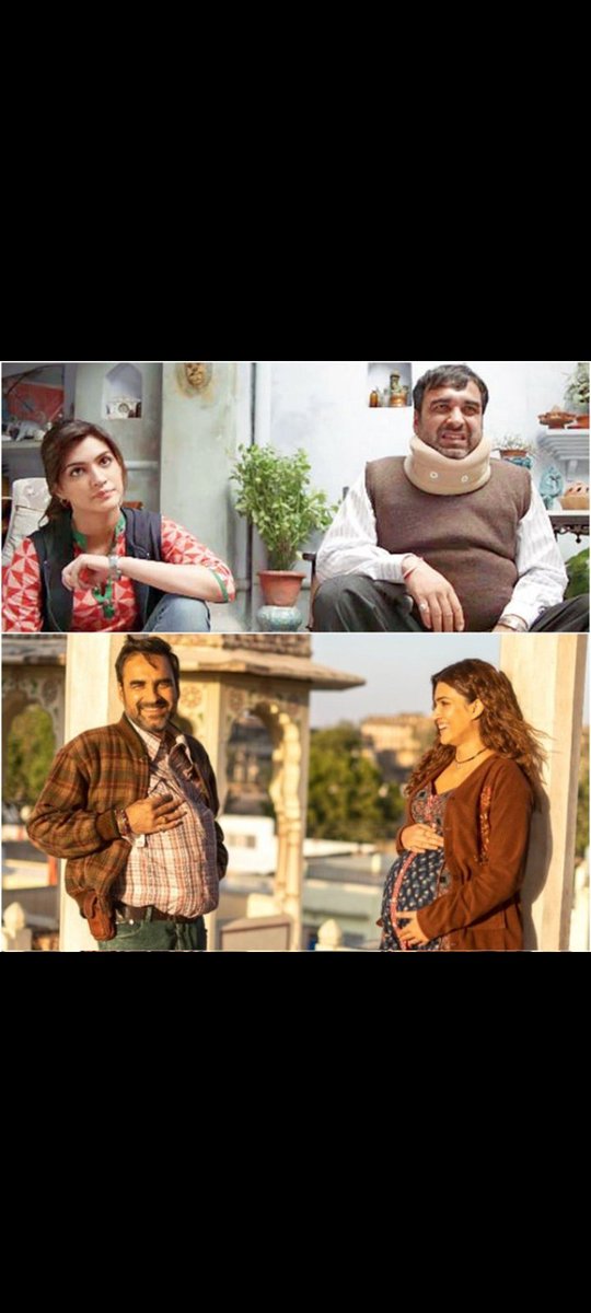 On the sides, really happy for #Mimi bringing #NationalFilmAwards for #KritiSanon & #PankajTripathi sir. I've always liked their onscreen camaraderie, be it father-daughter or friends-foes. And they played their parts with such dedication in Mimi  💜
#BareillyKiBarfi #LukaChuppi