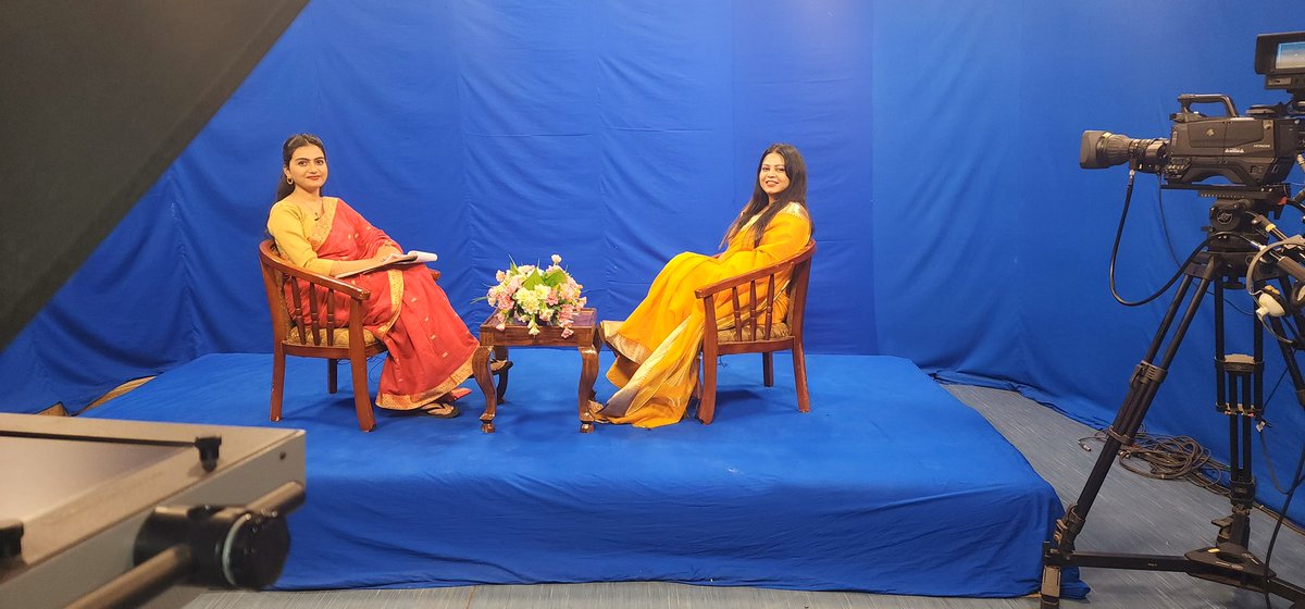 Honored to be invited by Doordarshan Kendra, Port Blair to speak on women empowerment and share my achievements!

Grateful for the opportunity to inspire and uplift others through my journey. Let's empower women to break barriers and achieve greatness together! 

<a href="/DDK_Portblair/">Doordarshan Kendra Sri Vijaya Puram</a>