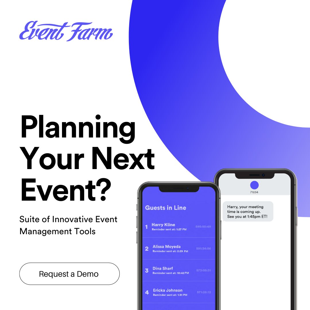 🎉 Hello Event Profs!

Add enchantment to events with #EventFarm! ✨ Orchestrating awesomeness, no more dull check-ins – just unforgettable fairytales for attendees.🧚‍♀️

Request a demo today!
🔗: bit.ly/3prKBy5 
#eventprofs #eventmanagement #eventmarketing