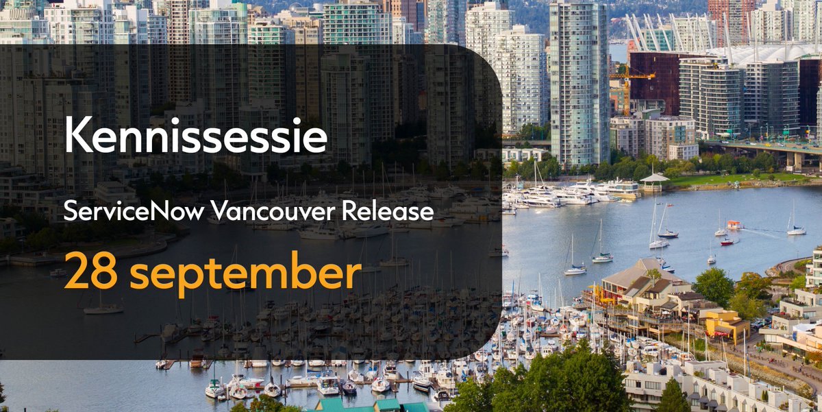 📢 Save the date! 📅 𝗗𝗼𝗻𝗱𝗲𝗿𝗱𝗮𝗴 𝟮𝟴 𝘀𝗲𝗽𝘁𝗲𝗺𝗯𝗲𝗿 𝟮𝟬𝟮𝟯
Kennissessie ServiceNow Vancouver release op onze gloednieuwe Eraneos-locatie in Amsterdam! 🎉 

👉🏼 okt.to/FYOANc

#EraneosAmsterdam #ServiceNowVancouver #InnovatieSessie #Netwerkevent