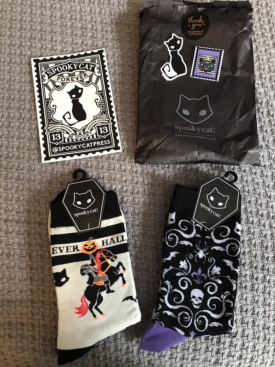 Looks like <a href="/spookycatpress/">Spooky Cat Press</a> has bailed on the hellsite that Twitter is now, but they deserve a shout-out for their products and speedy service.