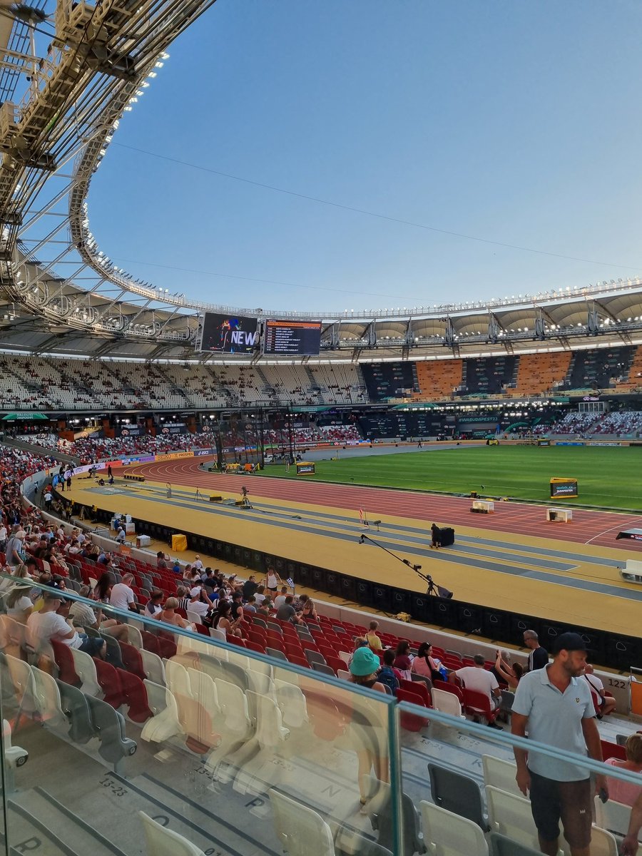 jumping_96's tweet photo. World Championships live in the stadium for the first time!!! 
#witnessthewonder #Athletics 
#Budapest https://t.co/A2bYy4spet