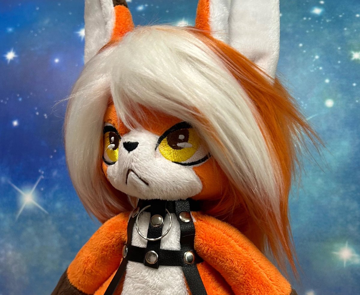 HellgaCraft's tweet photo. Sale! Plush Furry Fox, 40 cm without ears (45 cm with ears) + Art from @ImanikaArt 🦊✨
$250 with free shipping, contact me if you are interested (payment accepted via boosty) #plush #furry #furryplush #furryfox #fox #foxplush #cutie #sale #plushtoy #furryart #foxart https://t.co/L4ttYHqd8H