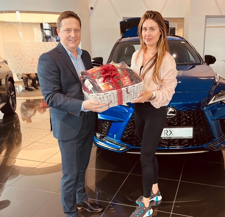 LexusBolton's tweet photo. Congratulations to Mrs Hague, the winner of our luxury hamper from the Heaton Park Food and Drink Festival. We hope you thoroughly enjoy all the treats included in the hamper.

#Lexus #HeatonPark #ExperienceAmazing https://t.co/cg7FTrQJ9s