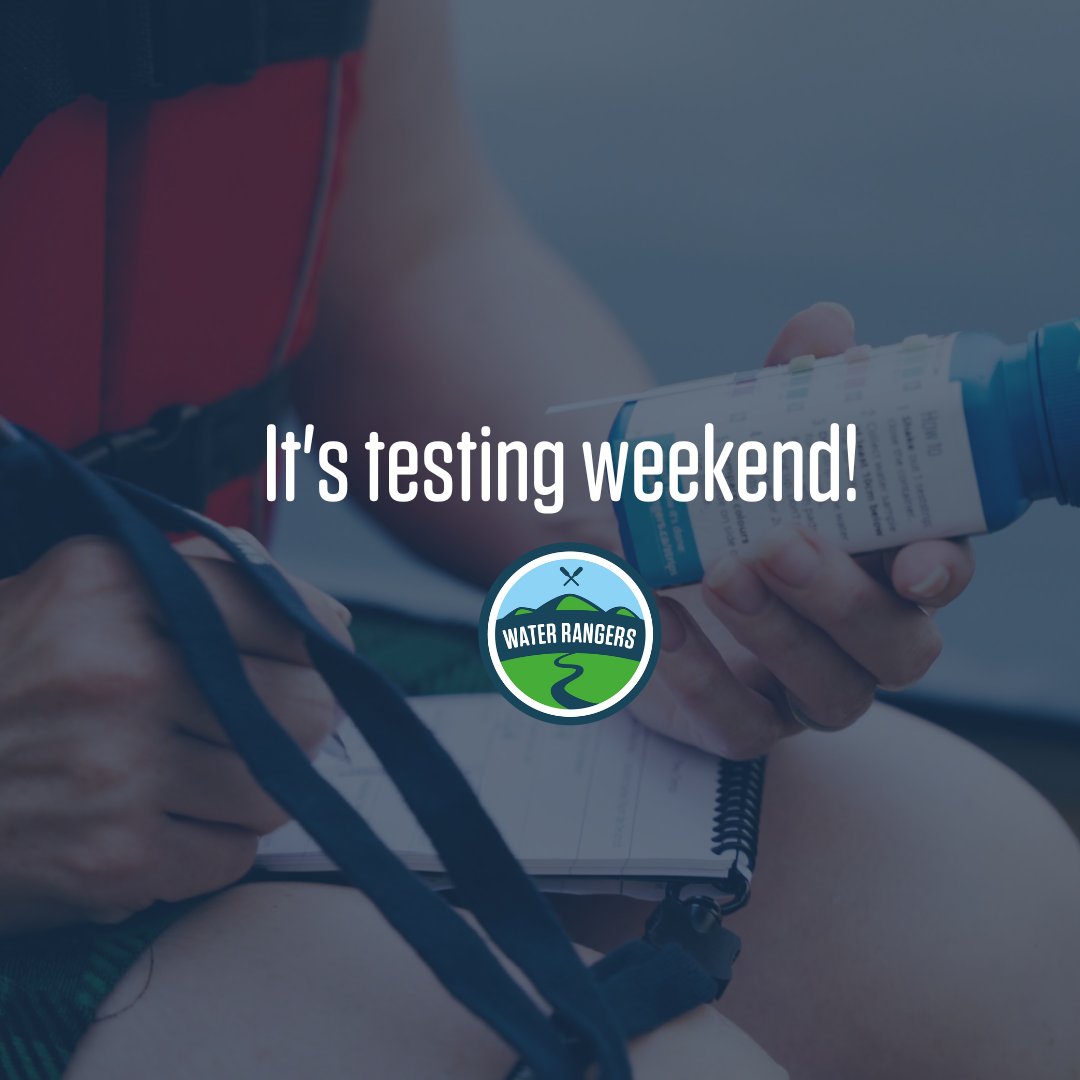 Testing weekend starts tomorrow! 

Testing consistently is SO important so that we can start to see trends over time. 

Don't forget to get out to the water between tomorrow &amp; Monday (but the sooner, the better) to take part in #watertestingweekend. This is an important one!