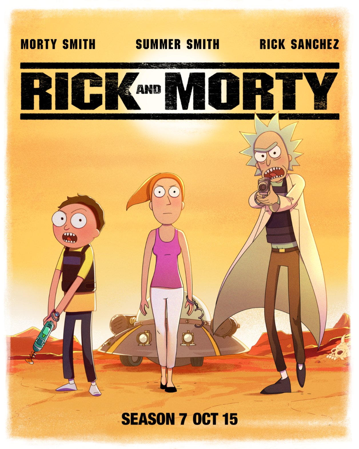 ScreenTime on X: Rick and Morty Season 7 premieres on Adult Swim Oct 15   / X