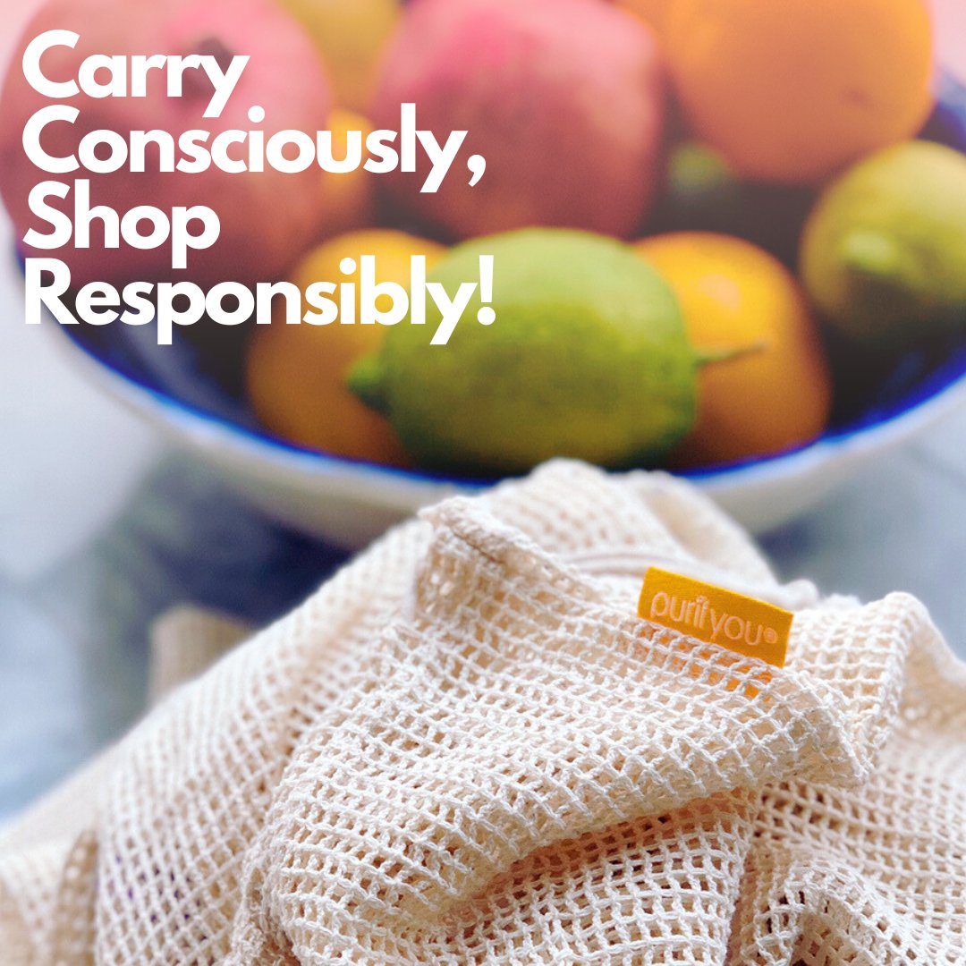 Ready to make a difference? These mesh bags are your ticket to a  plastic-free shopping experience. 🌏♻️ #ChooseReusable #LessPlastic