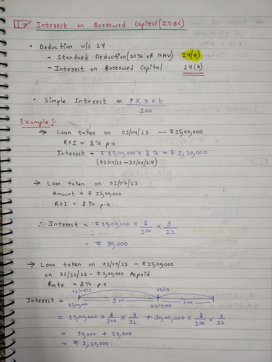 AkhileshHarshw2's tweet photo. What we learn today (part-1) #TaxwithNeeraj #Edu91 #CAinter https://t.co/spvRUmPBv0