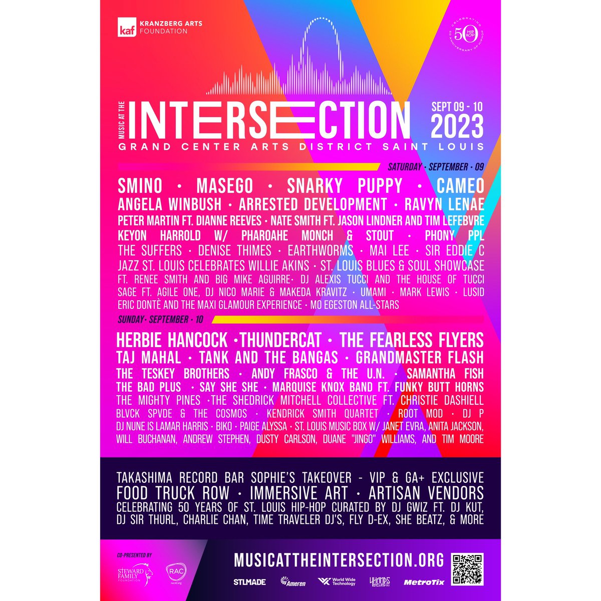 Hear ye, hear ye 🫡 We would be remiss not to call your attention to this fantastic festival going on basically in our backyard! Dozens of artists local and global… who are you most excited to see? 👀 @KranzbergArts @Music_Intersect