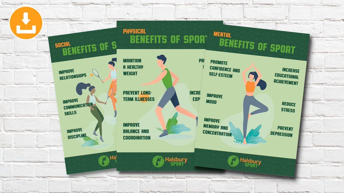 Download our FREE benefits of sport posters for your display!

👉 bit.ly/3fJpdvM 

#PEChat #UKEdChat #physicaleducation #pematters #educationalresources