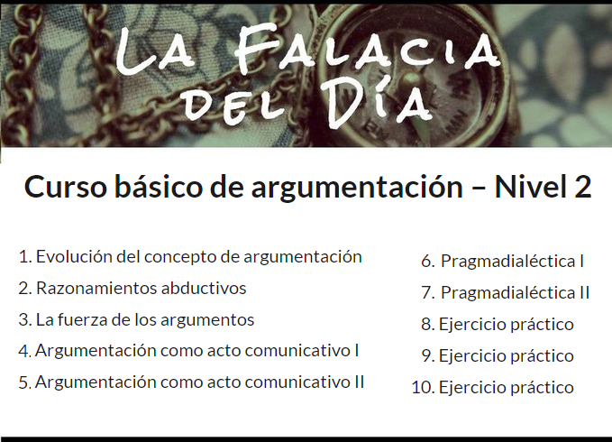 Estimada teleaudiencia: En este corto hilo mostraré el contenido y la secuencia de los cursos de argumentación que ofrezco.

Permanentemente estoy abriendo nuevos grupos, en horarios a convenir con las personas interesadas. 

Más información:  lafalaciadeldia.wordpress.com/2020/08/29/mi-…