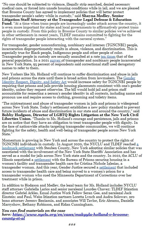 NYCLU (Find us on Bluesky) tweet media