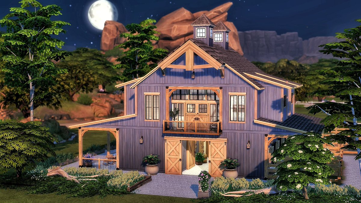 Biscuit's Barn 🐴
▶️ youtu.be/gS3xiYB85QQ?si…

#thesims4 #thesims #showusyourbuilds #horseranch #ts4horseranch