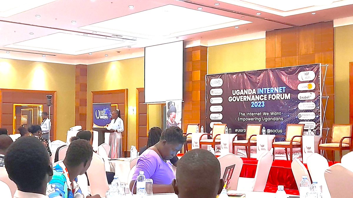 RENU at Uganda Internet Governance Forum 2023

Today, our Engineers @bnamuli98 and @carolpercy14
are attending the #UIGF2023  that has been organized by the @ISOCUg at @KampalaSheraton. 
 
The forum which is being held under the theme “The Internet We Want - Empowering Ugandans',