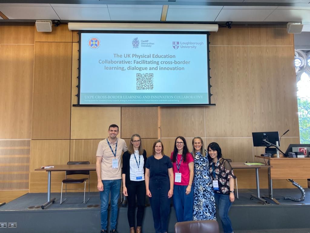 Members of our team have been at #ECER2023 this week and today presented in @EERA_NW18 on some of their recent work around facilitating learning and innovation in PE through cross-border dialogue 

@ECER_EERA