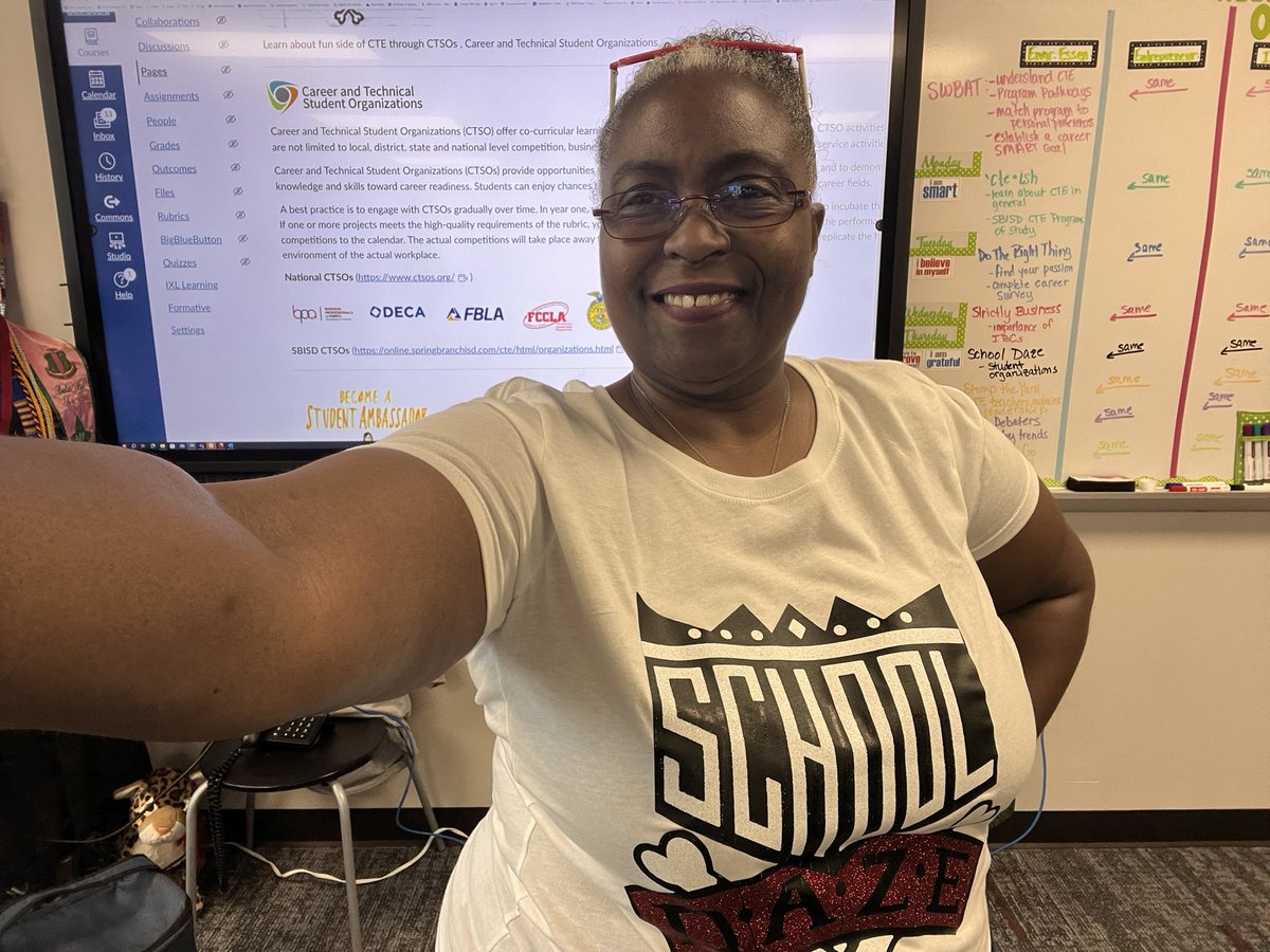 NHS_1RaiderEngr's tweet photo. Welcome to A Different World at NHS Day 4. Today’s episode is School Daze. Let’s talk engagement in student organizations, development of leadership skills., and networking. CTSOs take the learning experience above and beyond the classroom. #InvolvedandEngaged #Networkingiskey https://t.co/0ZSsy0ZKUo