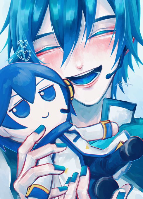 V3ぬいを可愛がっているV1#KAITO 