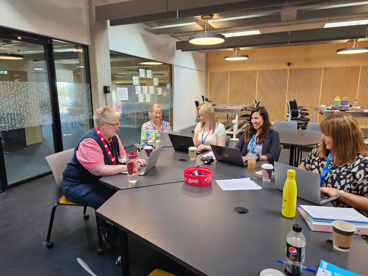 Staffordshire & Stoke-On-Trent (SSOT) AHP Faculty (@ahpssot) on Twitter photo Really productive team away day working on our Pre preceptorship project on behalf of the Midlands.
We missed <a href="/AnneVOBrien/">Anne O’Brien</a> and Jennifer Parker
#prepreceptorship
<a href="/amandaweaves/">Amanda Weaver (she/her) đź’™</a> @marriothelen <a href="/DattaniJanki/">Janki Dattani</a>
Micheal Pearson. Really productive team away day working on our Pre preceptorship project on behalf of the Midlands.
We missed <a href="/AnneVOBrien/">Anne O’Brien</a> and Jennifer Parker
#prepreceptorship
<a href="/amandaweaves/">Amanda Weaver (she/her) đź’™</a> @marriothelen <a href="/DattaniJanki/">Janki Dattani</a>
Micheal Pearson.