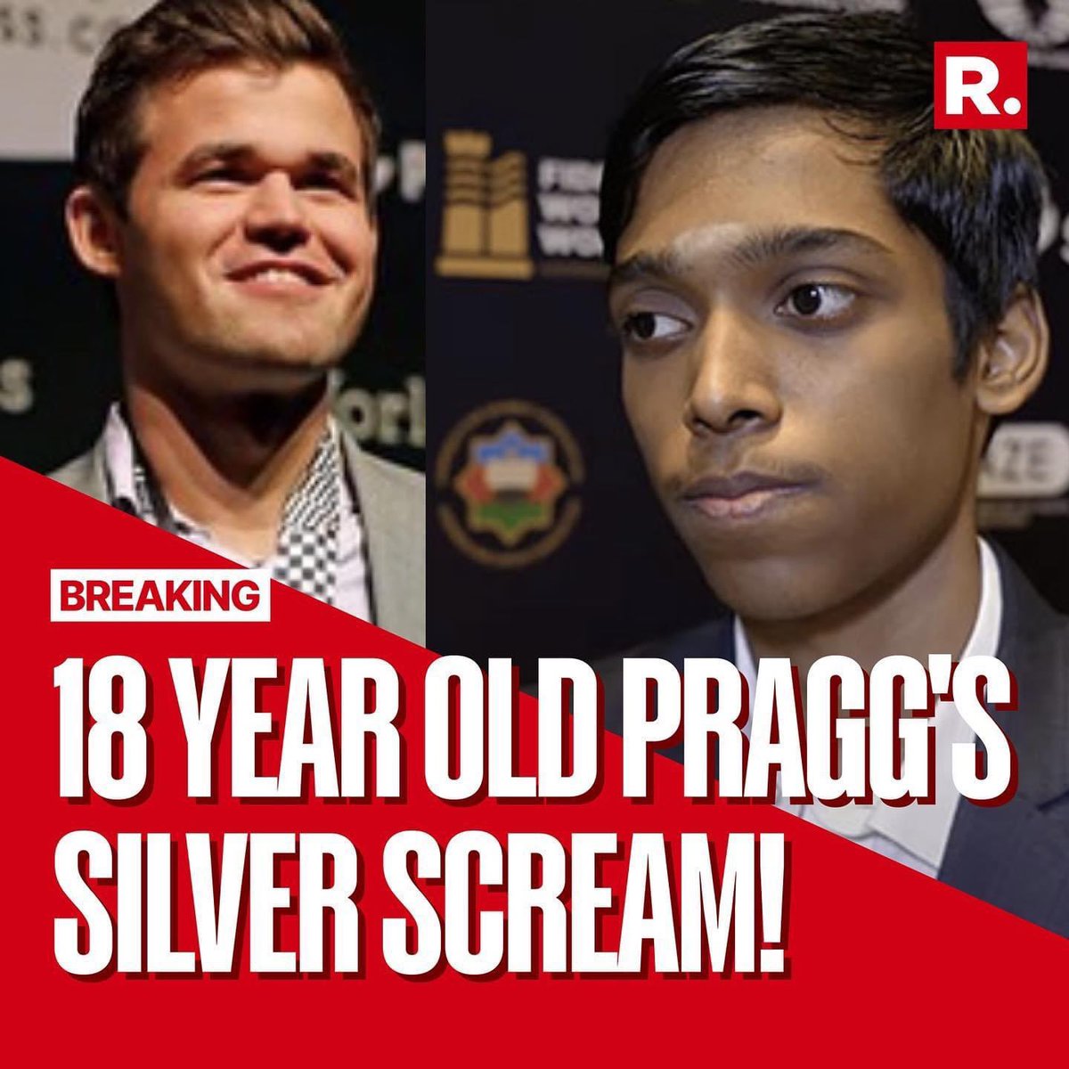 juniyajohnson1's tweet photo. Indian Grandmaster R Praggnanandhaa took on Carlsen in the tie-breaker.
Pragg finished as the runner-up, securing a silver medal and a ticket to the FIDE Candidates                                                        #praggnanandhaa #chessworldcup #magnuscarlsen #latestnews https://t.co/Guq3Oz8ufU
