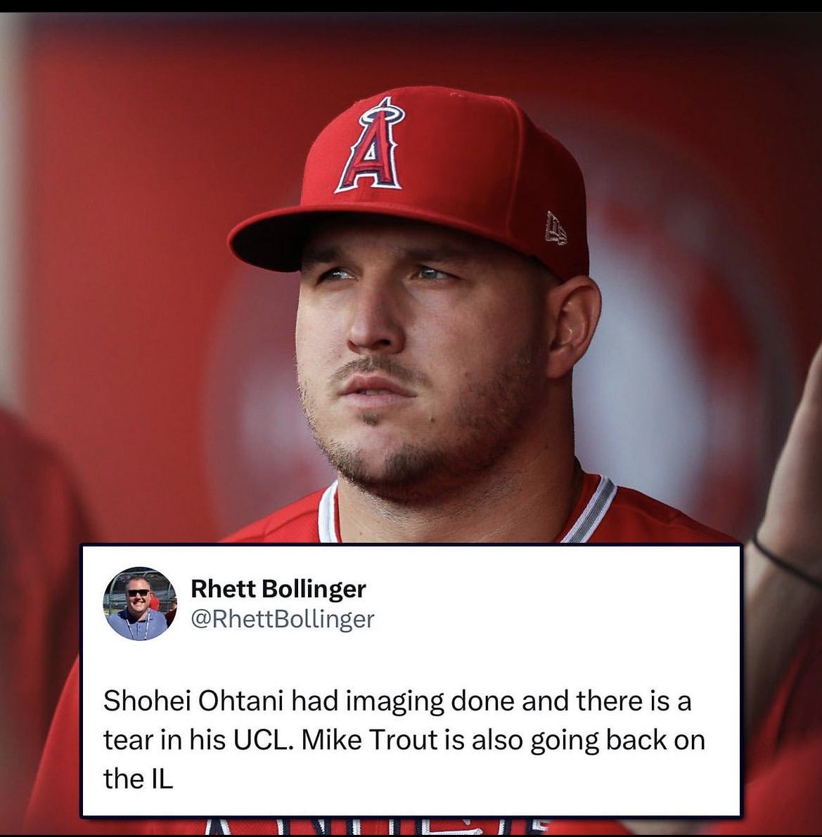 hickandtheyank's tweet photo. The angels are bad for baseball https://t.co/JyKFUb3DZU