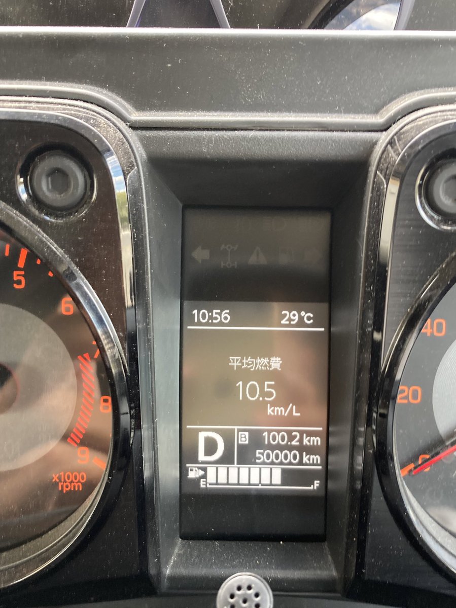 hh_masato's tweet photo. あと1か月で2回目の車検をむかえます。年間1万kmで5万km。😋 https://t.co/lyP1LltjDC