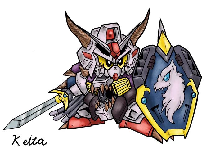 #皆で盾を構えよう #ガンドランダー