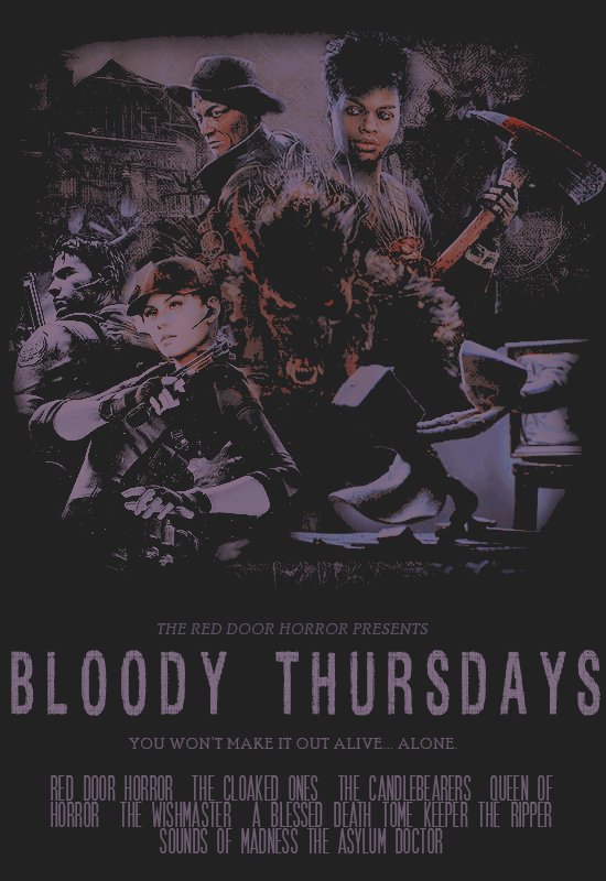 RedDoorHorror's tweet photo. The Queen of Horror and The Wishmaster will be playing Operation Raccoon City tonight live on Twitch at 6:30pm EST! #ResidentEvil #bloodythursday #HorrorCommunity #HorrorGames #TwitchStreamers #TwitchAffilate #jumpscares are enabled for follows, subs, bits, and sound alerts! https://t.co/WrHXfuT9uN
