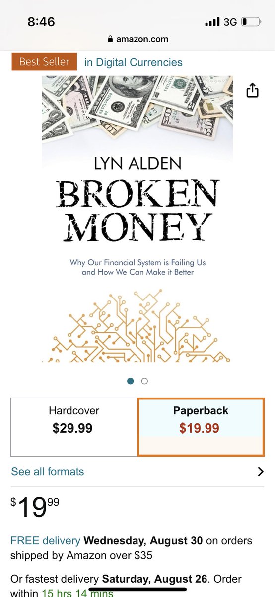 GeorgeGammon's tweet photo. Want to remind everyone my good friend @LynAldenContact just wrote a book and it’s now available on Amazon!! 

I can’t wait to read it myself ASAP.

I’ll give you a review of the book after I read it, but let’s be real…it’s Lyn, so you know it’s going to be phenomenal!! 🔥 https://t.co/WiCbKhSAxi