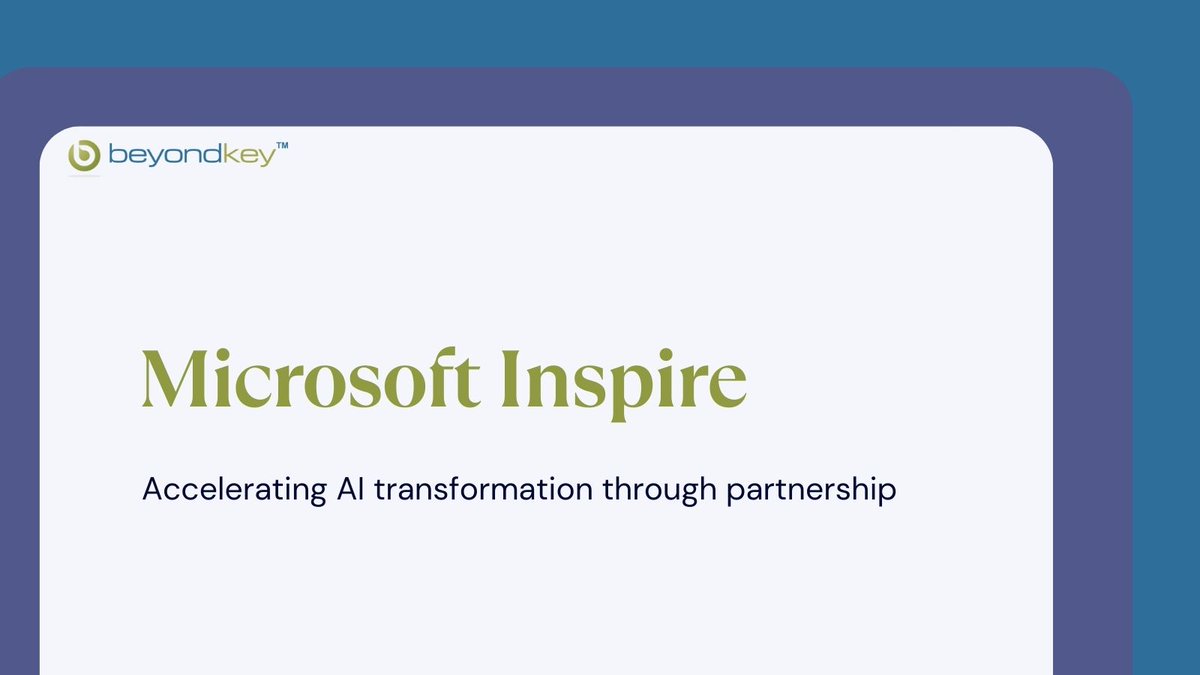 Read more from Microsoft about how their vast partner ecosystem enables new technology to reach customers worldwide. The #MicrosoftInspire events showcase opportunities to engage with #Microsoft products and transform for the #AI-focused world.  okt.to/RhVCgH