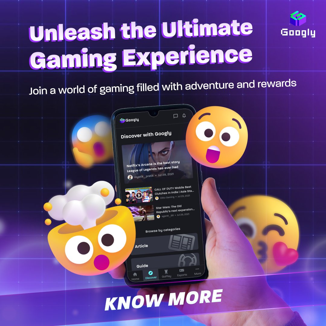 GooglyM3dia's tweet photo. All the News, All the Buzz.

Join Googly to stay updated, play tournaments and win big. Read more: https://t.co/L2DGM7vRfD

#Googly #Gamers #IndianGamers #IndianGaming #Gaming #Gamer #GamerLife #GamingLife #MobileGaming #Esports https://t.co/d1WWJvwu64
