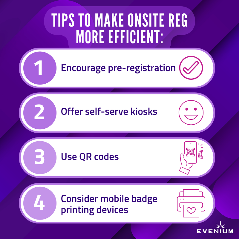 Onsite registration is often the first time attendees experience your brand.

#events #meetings #onsite #attendeeregistration #bestpractices