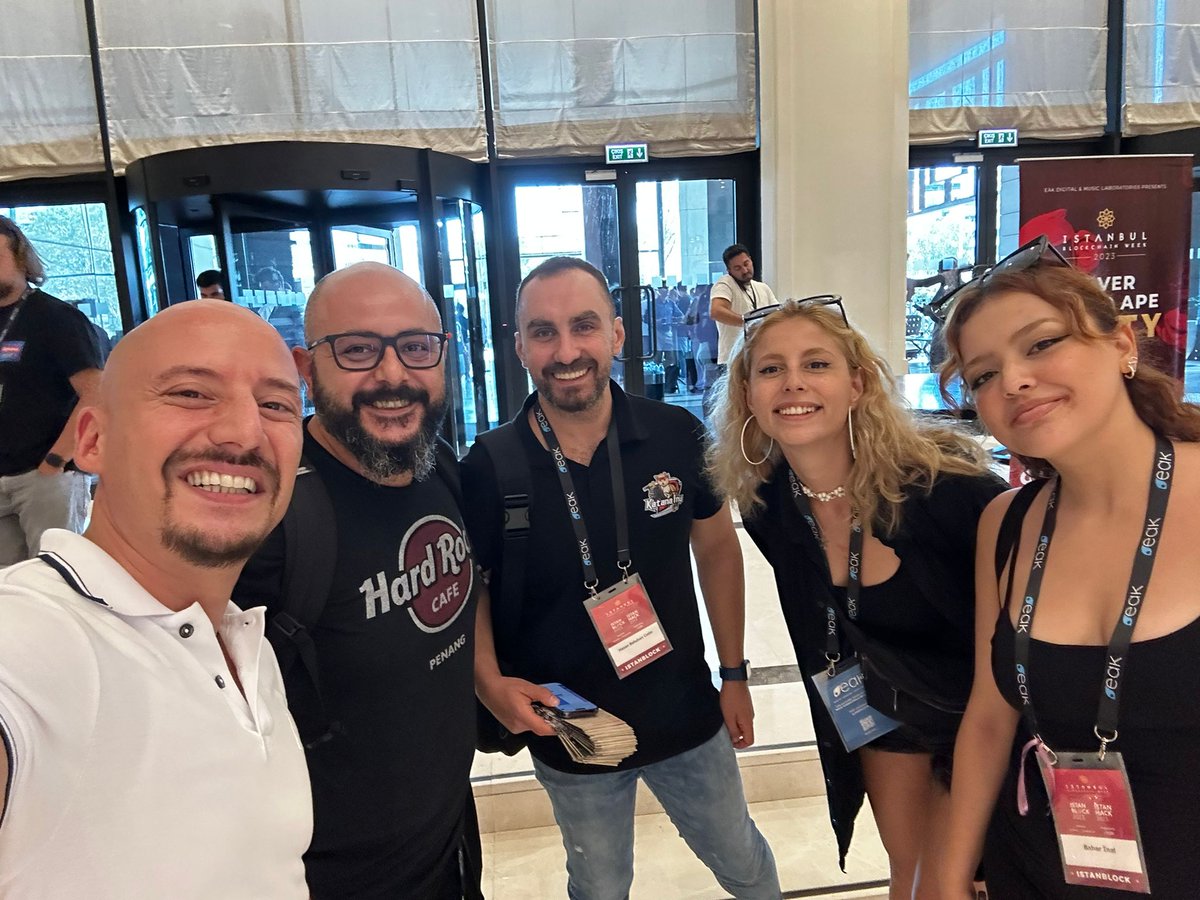 metagalaxyland's tweet image. We had been in #IBW2023 for the past two days! ✨

It's always a pleasure to meet new friends and strengthen the relations with old ones. Here's a glimpse of our dynamic experience at the @IstanbulBlockWk!
