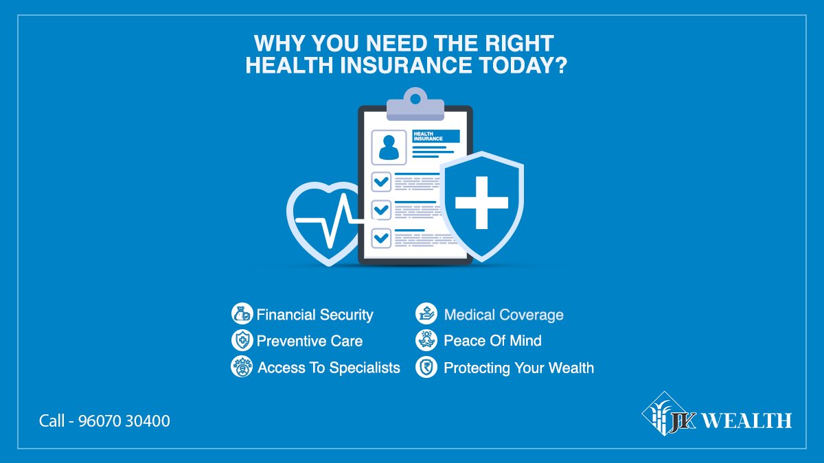 JkWealth's tweet photo. Empowering you with vital health insurance! Today's investment in health insurance is tomorrow's safeguard against the unexpected. Join us in prioritizing your well-being and financial security, hand in hand.
Contact: 96070 30400

#healthinsurancepolicy #jkwealth https://t.co/QkxEhWCqxn