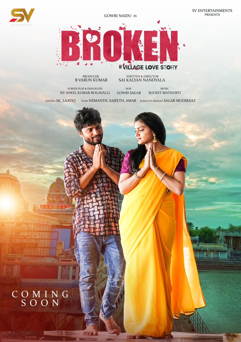 Variationvarun's tweet photo. Get ready to get driven into the breezing love Catch the #broken_theseries coming to you very soon♥️ Stay tuned guys♥️.......

#sventertainments #gowrinaidu #Chandrayaan3 #ISRO #tollywood https://t.co/FTA6eCUwTa