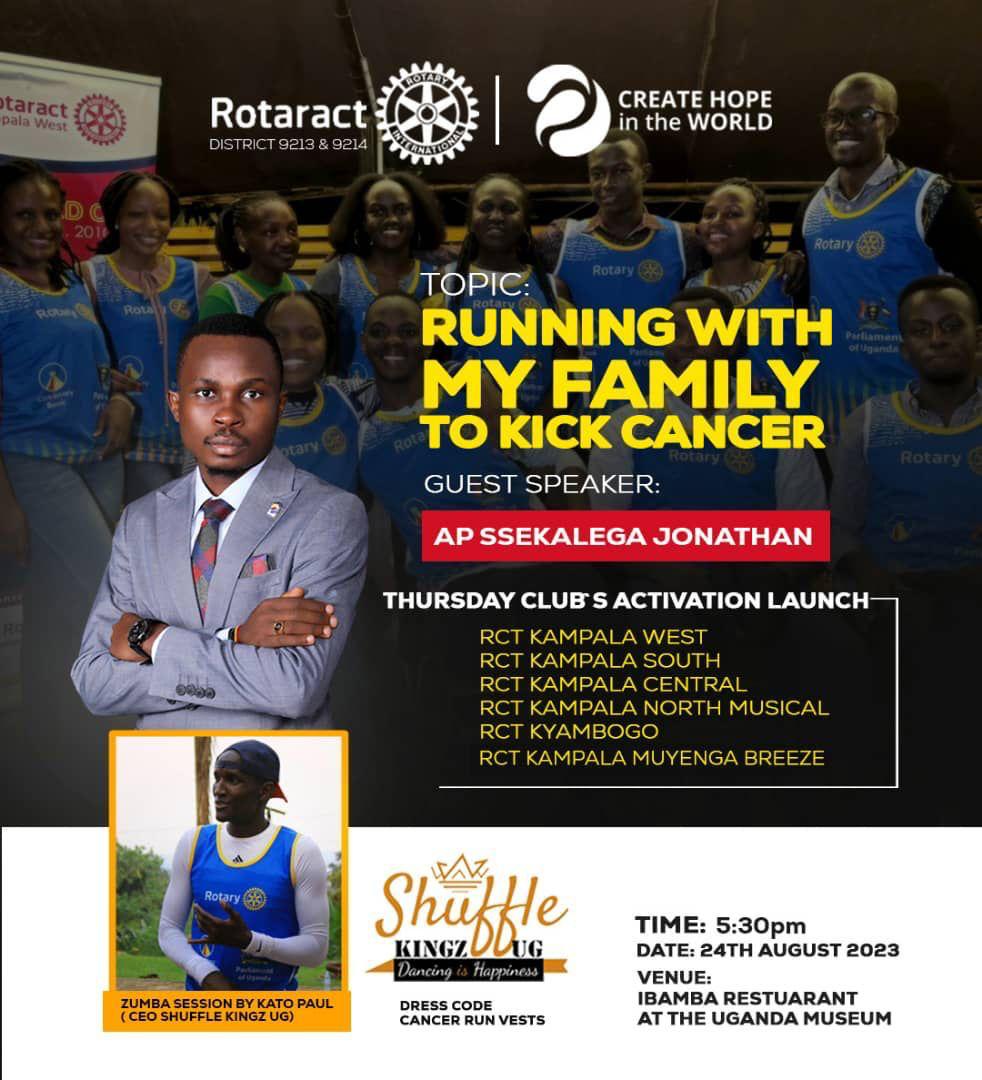 RctKyambogo's tweet image. It&apos;s just a few hours left, join us at today at Ibamba restaurant at 5:30pm with @JonathanSsekal5,@shufflekingzUG,@RctKampalaSouth,@rctkwest,@rctmusical,@kampalacentral,@RctMuyengabree 
#runforhope 
#RotaryCancerRun23