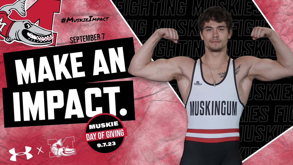 We are 3️⃣ weeks away from our Athletics Day of Giving. We are incredibly excited for this event. Stay tuned for more information on how to support our program on September 7th!

#makeanimpact #muskieimpact #adog